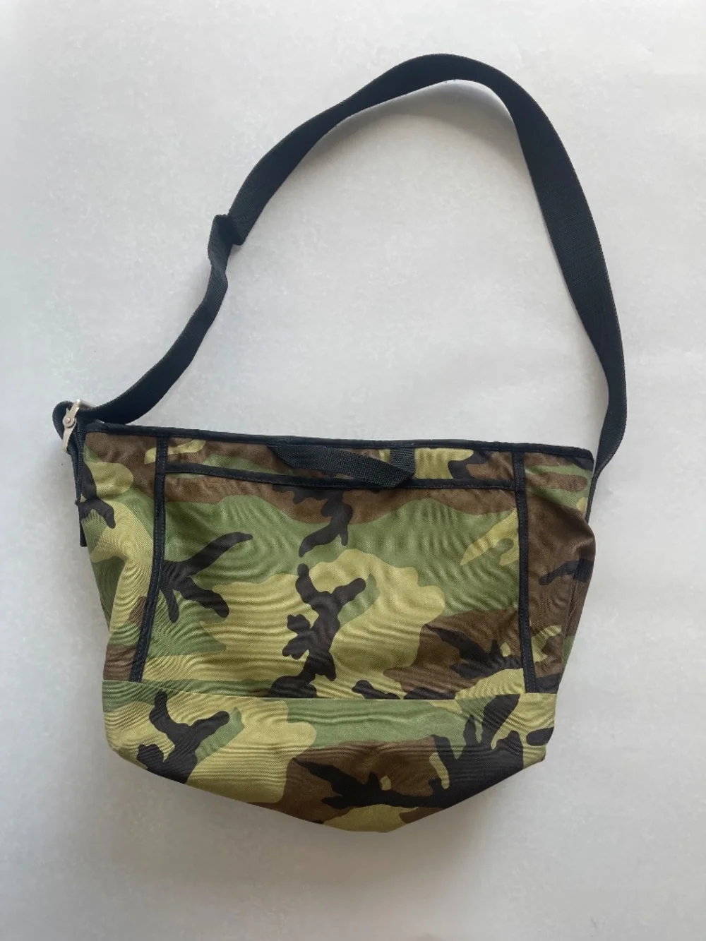 Vintage Manhattan Portage Camo Messenger Bag Cordura Military Shoulder Bag